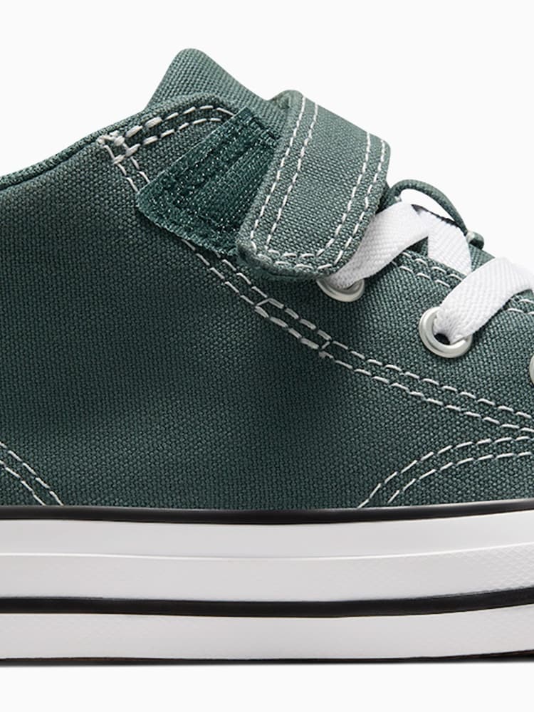 Converse Green Junior Malden Street Easy On 1V Trainers - Image 7 of 7