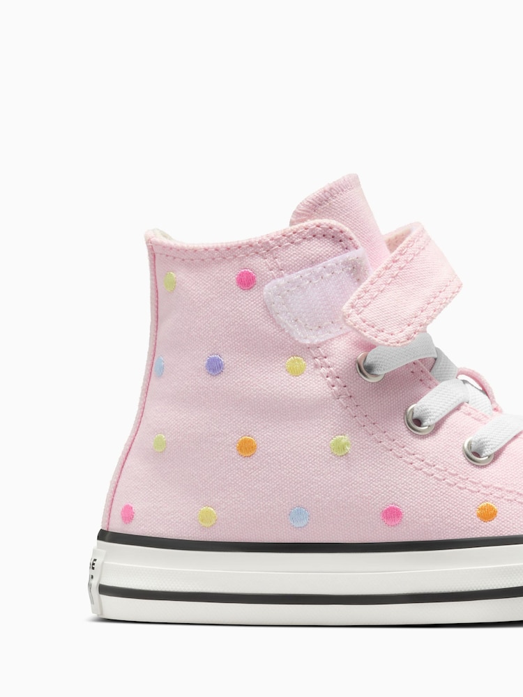 Converse Junior Chuck Taylor Polka Dot Trainers - صورة 8 من 8