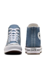 Синий - Высокие кроссовки для подростков Converse Eva Lift - Image 7 of 8