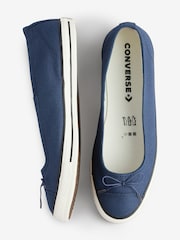 Converse Blue Chuck Taylor Trainers - Image 4 of 9