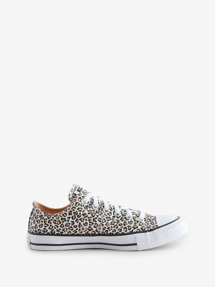 Converse Animal Standard Fit Chuck Taylor All Star Ox Trainers - Image 1 of 9