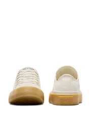 Converse Natural Chuck Taylor All Star Taylored Lux Low Trainers - Image 6 of 8