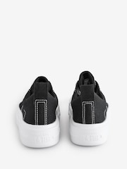 Converse Black Junior Chuck Taylor Cruise Ox Trainers - Image 5 of 9
