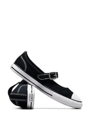 Converse Black Junior Chuck Taylor Dainty Mary Jane Shoes - Image 9 of 9
