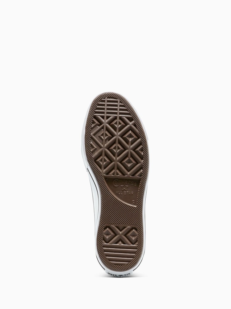 Converse Black Platform Lift Chuck Ox Trainers - Image 7 of 7