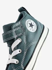 Converse Green Infant Malden Street Easy On 1V Trainers - Image 6 of 9