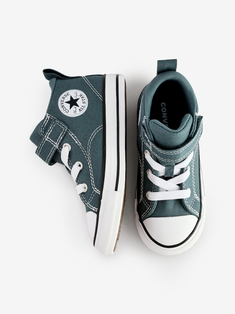 Converse Green Infant Malden Street Easy On 1V Trainers - Image 9 of 9