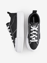 Converse Black Youth Chuck Taylor Cruise Ox Trainers - Image 4 of 9