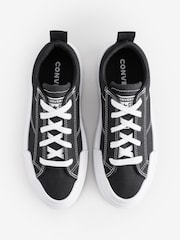 Converse Black Youth Chuck Taylor Cruise Ox Trainers - Image 5 of 9