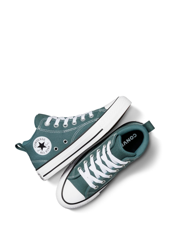 Converse Green Youth Malden Street Trainers - Image 5 of 8