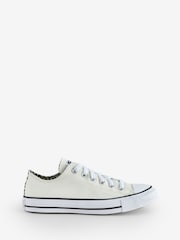 Converse Natural Standard Fit Chuck Taylor All Star Ox Trainers - Image 1 of 10