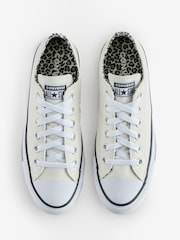 Converse Natural Standard Fit Chuck Taylor All Star Ox Trainers - Image 5 of 10