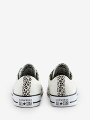 Converse Natural Standard Fit Chuck Taylor All Star Ox Trainers - Image 6 of 10