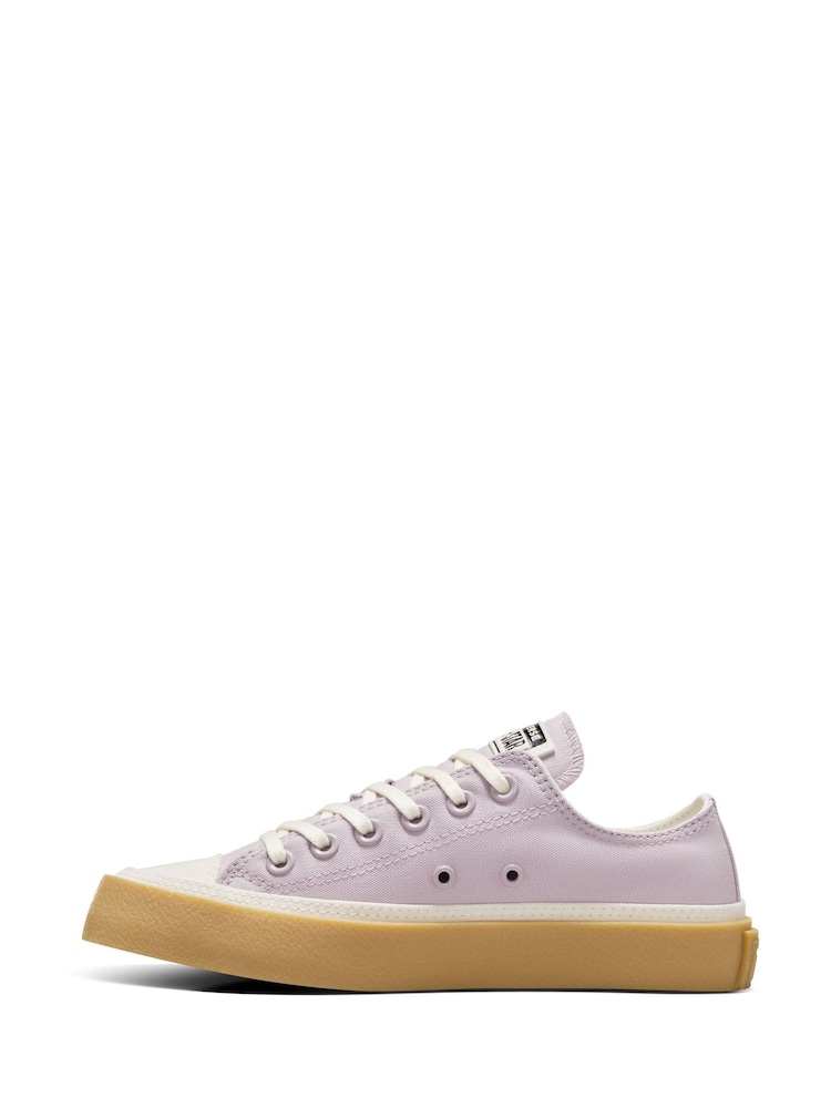 Converse Pink Chuck Taylor All Star Taylored Lux Low Trainers - Image 2 of 9 Converse Pink Chuck Taylor All Star Taylored Lux Low Trainers - Image 2 of 9