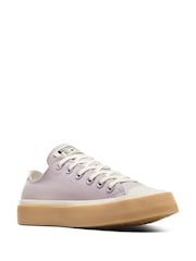 Converse Pink Chuck Taylor All Star Taylored Lux Low Trainers - Image 3 of 9