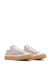 Converse Pink Chuck Taylor All Star Taylored Lux Low Trainers - Image 4 of 9
