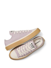 Converse Pink Chuck Taylor All Star Taylored Lux Low Trainers - Image 6 of 9