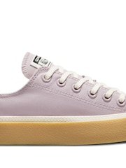 Converse Pink Chuck Taylor All Star Taylored Lux Low Trainers - Image 9 of 9
