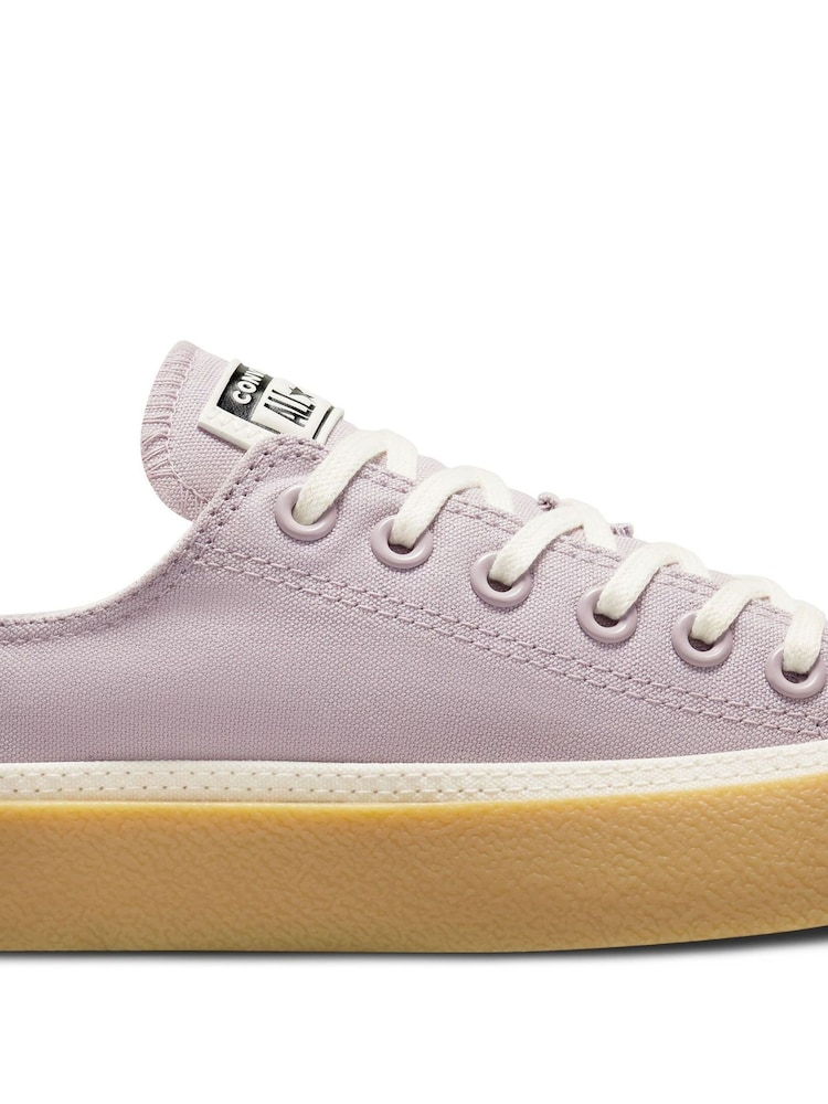 Converse Pink Chuck Taylor All Star Taylored Lux Low Trainers - Image 9 of 9