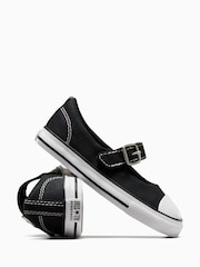 حذاء مريح بحزام علوي تشكيلة Chuck Taylor لحديثي الولادة من Converse - صورة 4 من 8