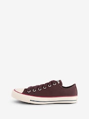 Converse Brown Standard Fit Chuck Taylor All Star Ox Trainers - Image 2 of 9