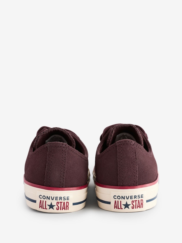Converse Brown Standard Fit Chuck Taylor All Star Ox Trainers - Image 4 of 9