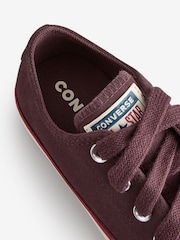 Converse Brown Standard Fit Chuck Taylor All Star Ox Trainers - Image 7 of 9