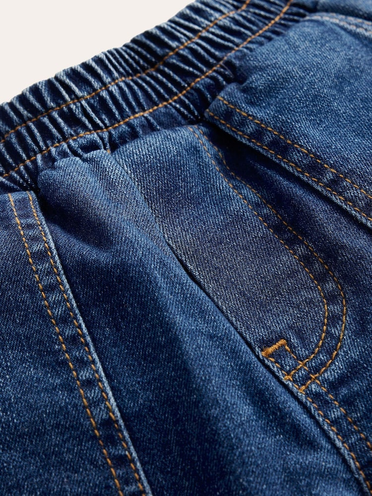 Boden Blue Pull On Jeans - Image 4 of 4