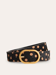Boden Black Classic Leather Belt - Image 1 of 3