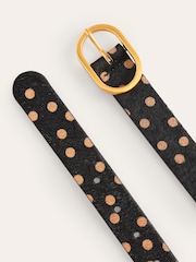Boden Black Classic Leather Belt - Image 2 of 3