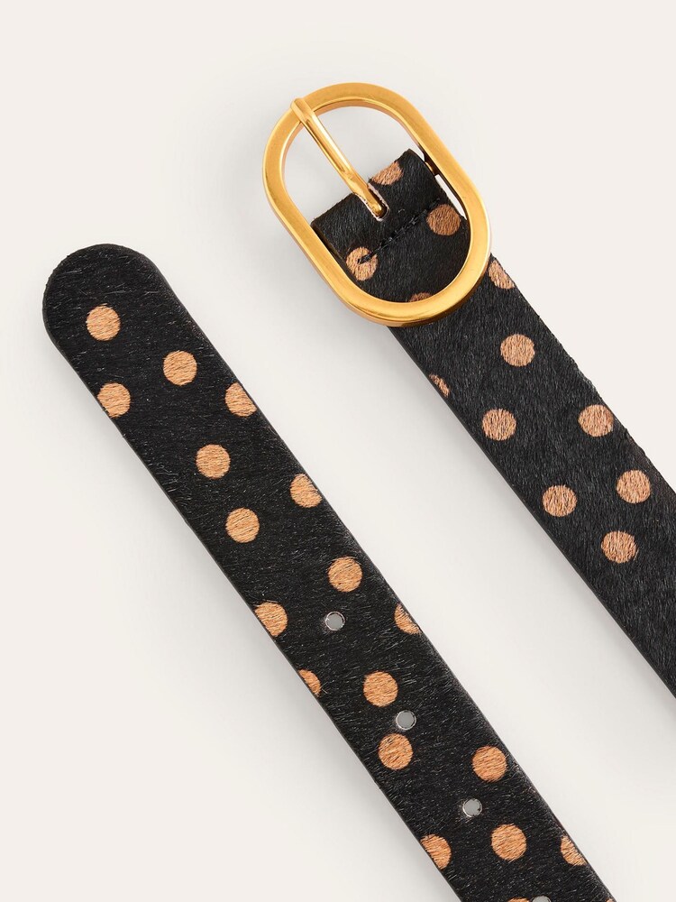 Boden Black Classic Leather Belt - Image 2 of 3