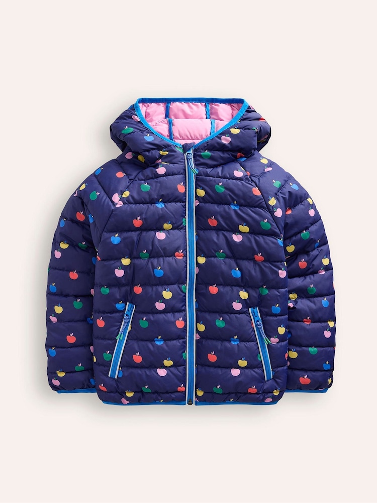Boden Blue Pack Away Padded Jacket - Image 1 of 4