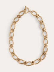 Boden Gold Tone Chunky Oval Chain Necklace - Image 1 of 3