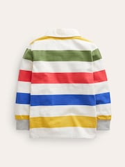 Boden White Classic Rugby 100% Cotton Shirt - Image 2 of 3
