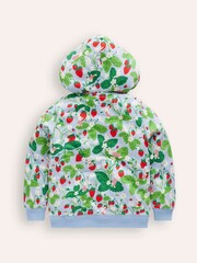 Boden Blue 100% Cotton Shaggy Lined Hoodie - Image 2 of 3