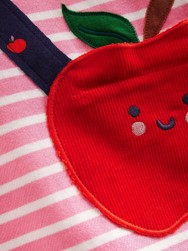 Boden Pink Appliqué Bag Tunic - Image 3 of 3