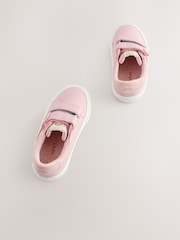 Pink Standard Fit (F) Touch Fasten Trainers - Image 3 of 6