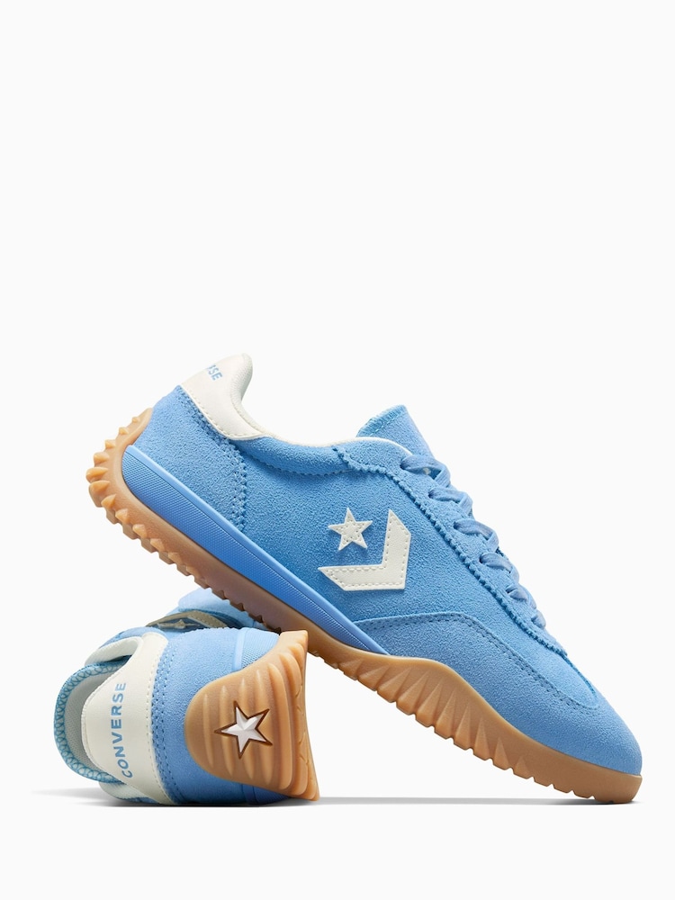 Converse Blue Run Star Low Trainers - Image 7 of 13