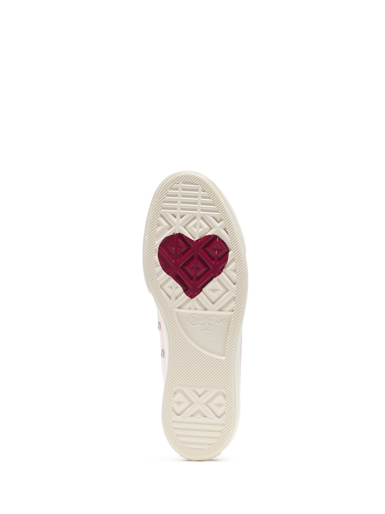 Roze - Converse Lift - Bleke hoge sneakers met plateauzool - Image 13 of 14