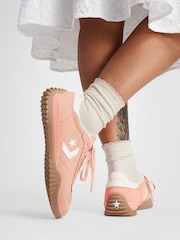 Converse Pink Run Star Low Trainers - Image 1 of 17