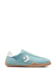 Converse Blue Chrome Run Star Low Trainers - Image 1 of 11