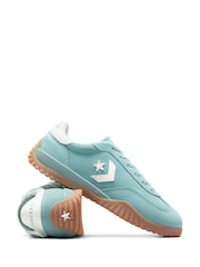 Converse Blue Chrome Run Star Low Trainers - Image 5 of 11