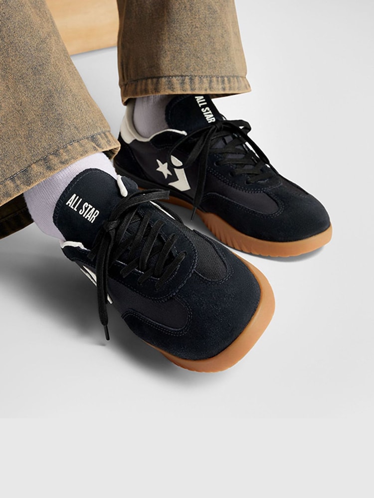 Converse Black Run Star Low Trainers - Image 15 of 17