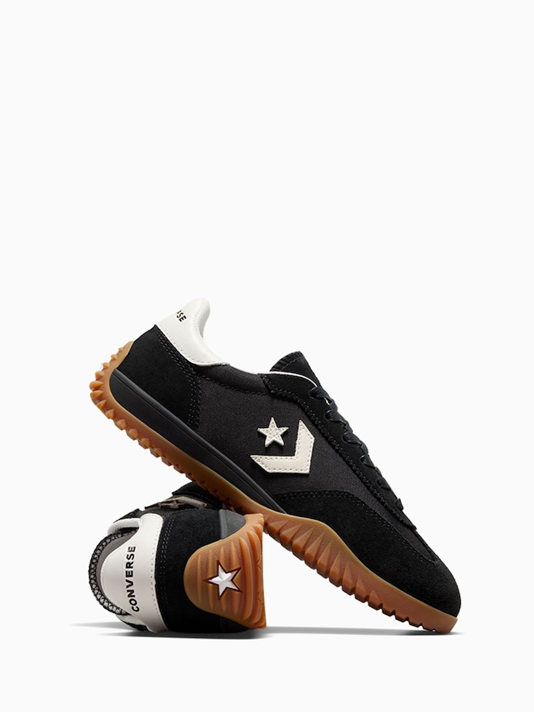 Converse Black Run Star Low Trainers - Image 4 of 17