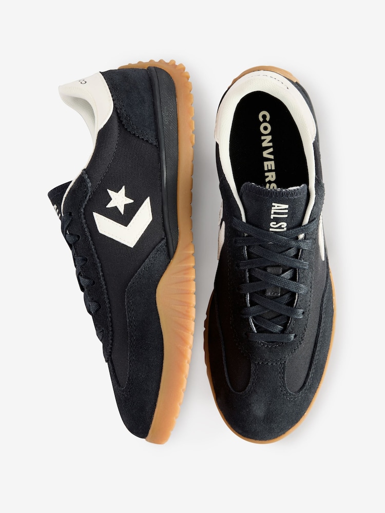 Converse Black Run Star Low Trainers - Image 8 of 17