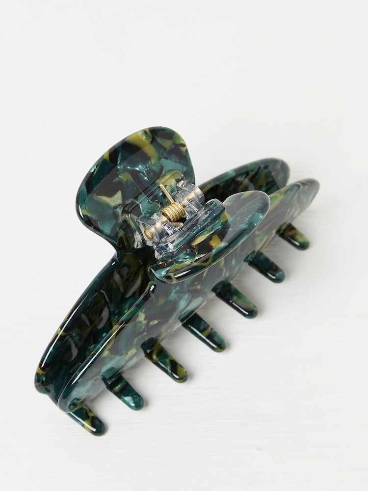 FatFace Green Claw Clip - Image 1 of 2
