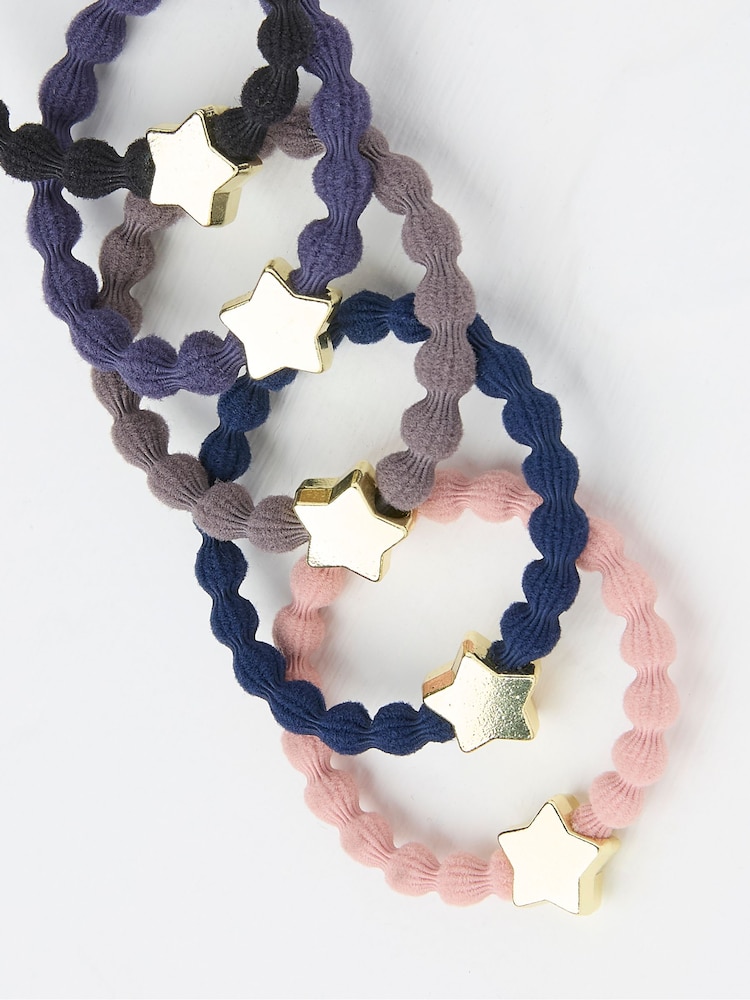 FatFace Multi Star Hair Tie - Image 2 of 2
