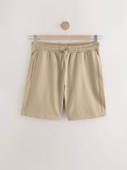 Stone Interlock 100% Cotton Shorts - Image 1 of 4