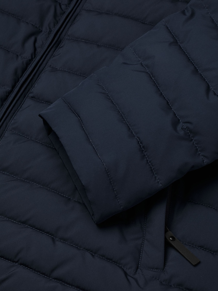 Charles Tyrwhitt Blue Lightweight Quilted Jacket - Image 6 of 6