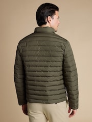 Charles Tyrwhitt Green Lightweight Quilted Jacket - Image 2 of 6